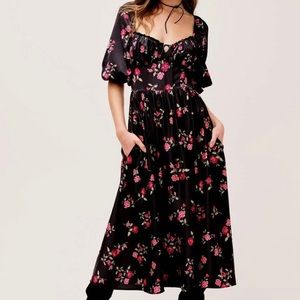 For Love & Lemons Rosie Maxi Dress Size M *NWT*